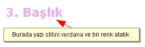 Cssin Html İ&ccedil;erisinde Kullanım Şekilleri, Puseduo Class &Ouml;rnekleri