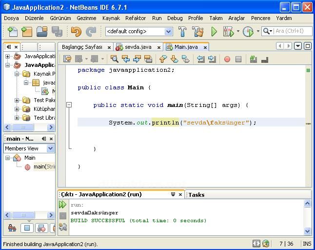 Java Escape Sequence Kullanımları