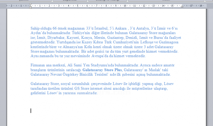 Office 2007 Nesne Ekleme