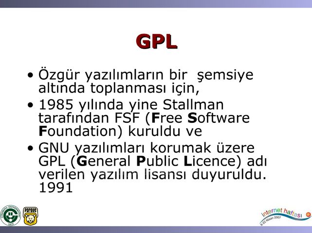 A&ccedil;ık Kaynak Tarih&ccedil;esi