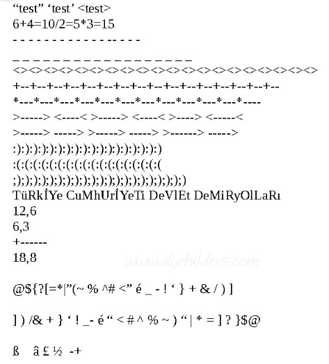 Klavye Uygulamaları