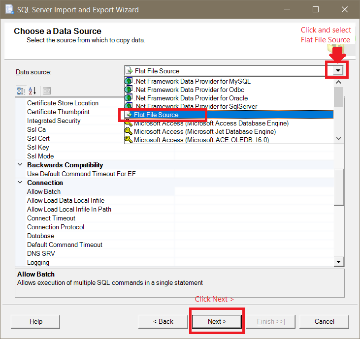 CSV Dosyasını SQL Server'a Aktarmanın 2 Kolay Yolu